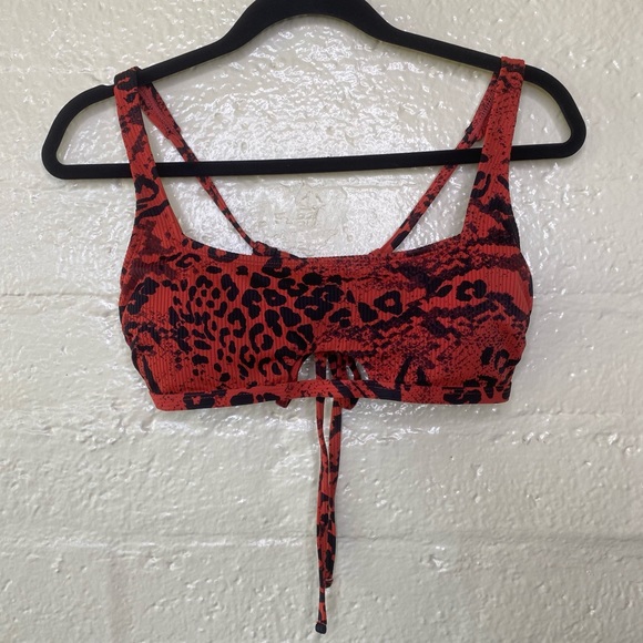 Xhilaration Other - Leopard Print Bikini (Top and Bottom)